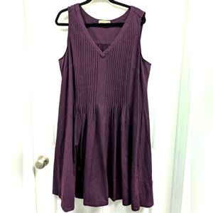 Zapelle Purple Sleeveless Dress